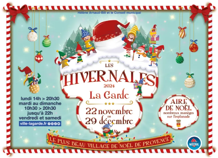 Retrouvez votre traiteur de la mer au village de Noël à Lagarde